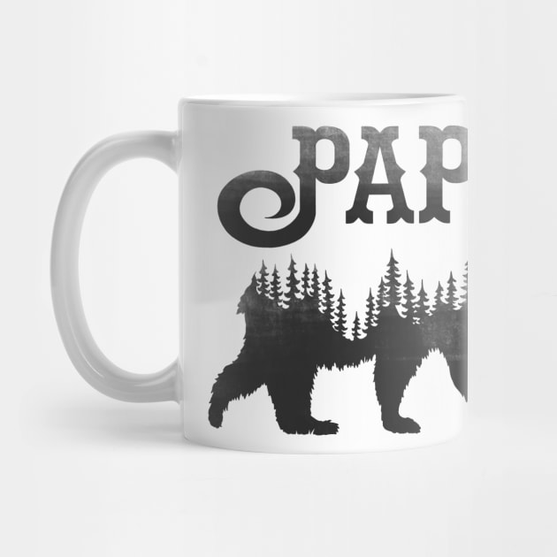 Papa Bear (Black) by HammerApparel